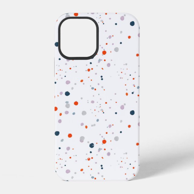Funda Para iPhone Diseño de confeti (Reverso )
