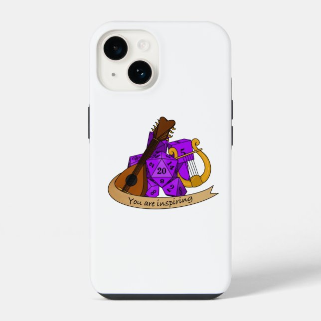 Funda Para iPhone Diseño de Dados de Bardo (Reverso )