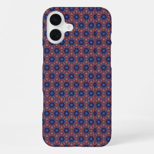 Funda Para iPhone 16 Plus Diseño de Estrellas Azules Únicas