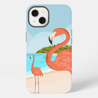 Diseño de estuches para iPhone Flamingo rosa, Arub