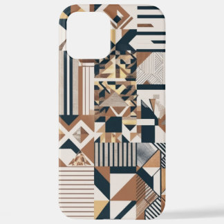 Funda Para iPhone 12 Pro Max Diseño de estuches para teléfonos geométricos mode