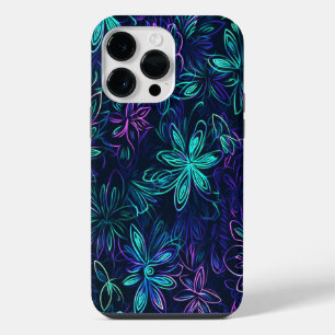 FUNDA PARA iPhone 14 PRO MAX DISEÑO DE FLOR MÁGICA LUMINOSA
