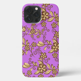 Funda Para iPhone 13 Pro Max Diseño de flores