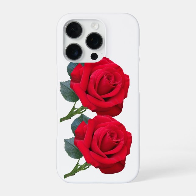 Funda Para iPhone diseño de flores (Reverso)