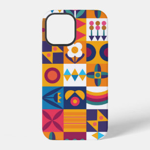 Funda Para iPhone 12 Diseño de fondo sin costuras arte moderno