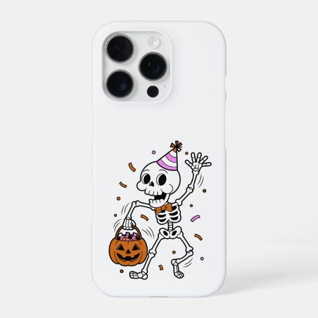 Funda Para iPhone Diseño de Halloween Funda Iphone 16 (Reverso)
