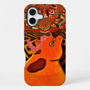 Funda Para iPhone 16 Plus Diseño de imagen de jirafa divertida