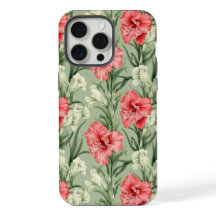Diseño de impresión botánica floral de Gladioli