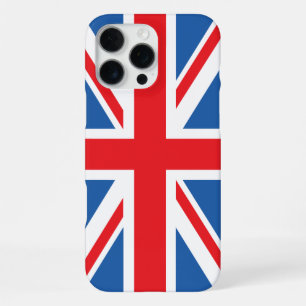 Funda Para iPhone 16 Pro Max diseño de la bandera Union Jack