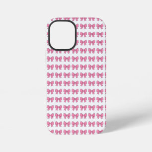 Funda Para iPhone 12 Mini Diseño de lazo rosa lindo – Lazo Kawaii femenino
