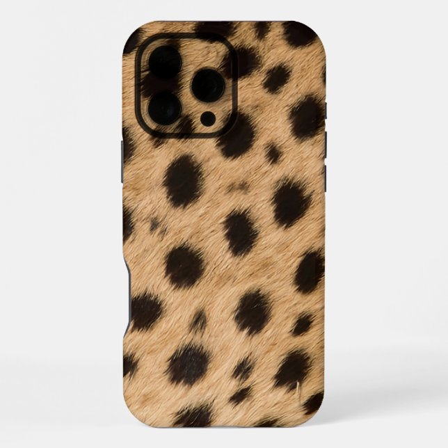 Funda Para iPhone Diseño de leopardo (Reverso )