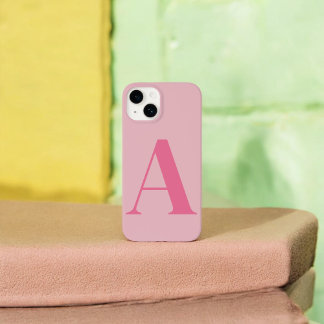 Funda Para iPhone 14 Diseño de Monograma Personalizado con Nombre Inici
