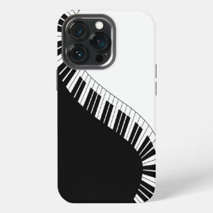Funda Para iPhone 13 Pro Diseño de música para teclado de piano
