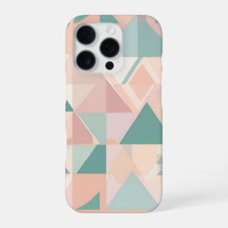 Funda Para iPhone 16 Pro 📱 "Diseño de Pastel Geométrico" 🎨 🔷