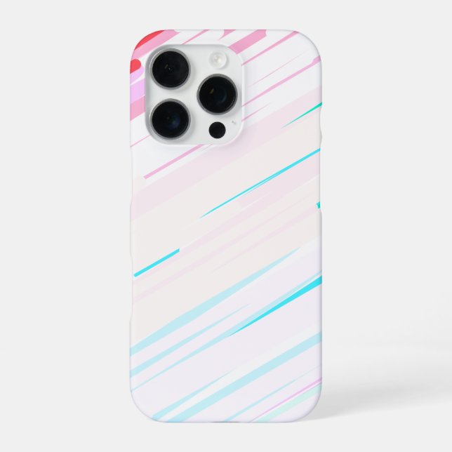 Funda Para iPhone Diseño de Patrón Bonito (Reverso)