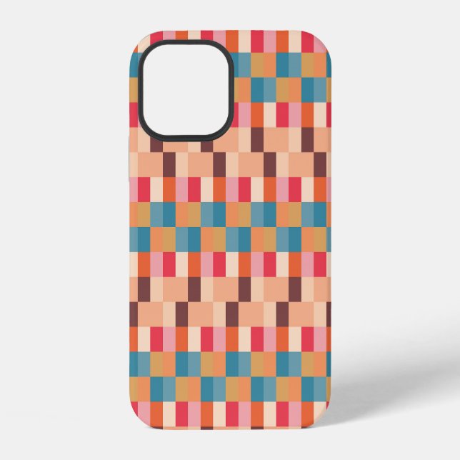 Funda Para iPhone Diseño de patrones abstractos modernos (Reverso )