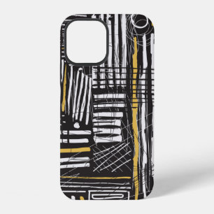 Funda Para iPhone 12 Diseño de patrones abstractos y creativos sin fisu