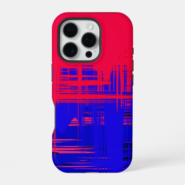 Funda Para iPhone Diseño de patrones artísticos (Reverso )