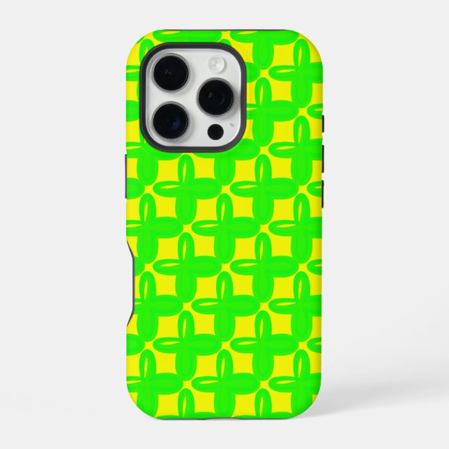 Funda Para iPhone Diseño de patrones luminosos (Reverso )