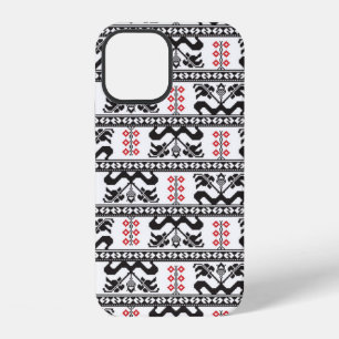 Funda Para iPhone 12 Diseño de patrones sin foco inspirado en el tradi 