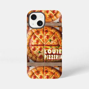 Funda Para iPhone 13 Mini Diseño de Pizzería de Pizza