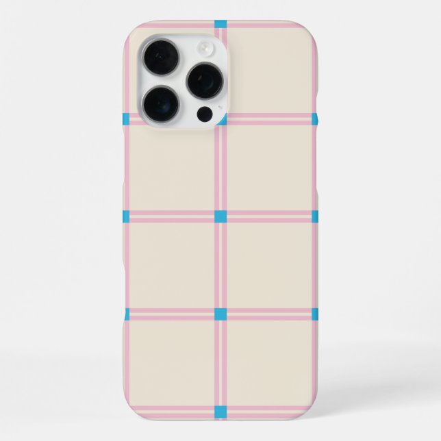 Funda Para iPhone Diseño de punto con patrón de franja vertical de c (Reverso )