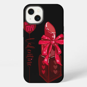 Diseño de regalo de lápiz labial Sé mi San Valentí