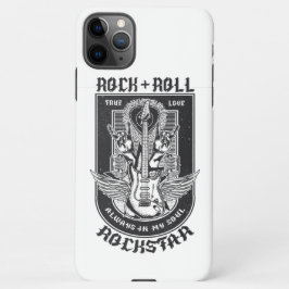 Funda Para iPhone 11Pro Max Diseño de rock de guitarra