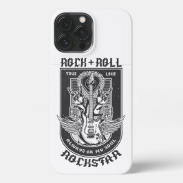 Funda Para iPhone 13 Pro Max Diseño de rock de guitarra