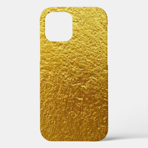 Funda Para iPhone 12 diseño de textura de pared doradaabstracto, antigu