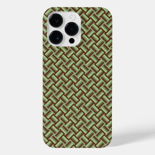 Funda Para iPhone 14 Pro Max Diseño de textura de patrón de papel pintado
