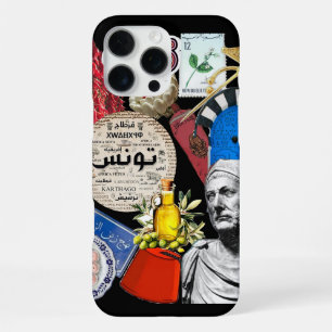Funda Para iPhone 16 Pro Max Diseño de Túnez Cultura y Patrimonio Tunecino