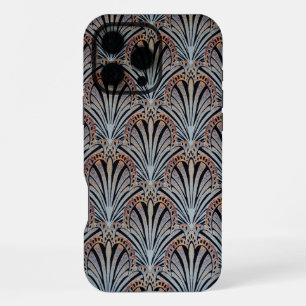 Funda Para iPhone 16 Pro Max Diseño de ventilador Art Deco estilizado