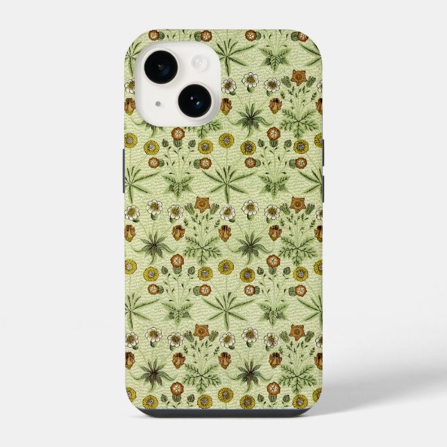 Funda Para iPhone Diseño de William Morris #4 (Reverso )