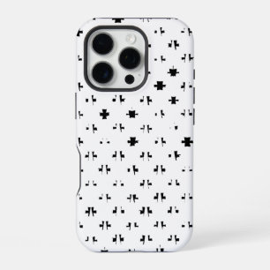 Funda Para iPhone 16 Pro Diseño en blanco y negro