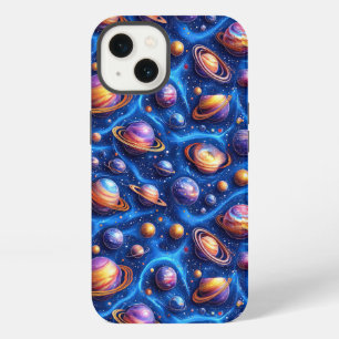 Diseño Espacial Cósmico Estrellas Luna Planeta Uni