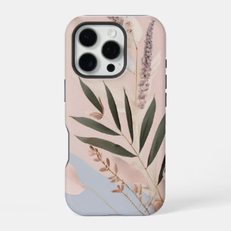 Funda Para iPhone 16 Pro 🌸 "Diseño estético de las flores" 🌿