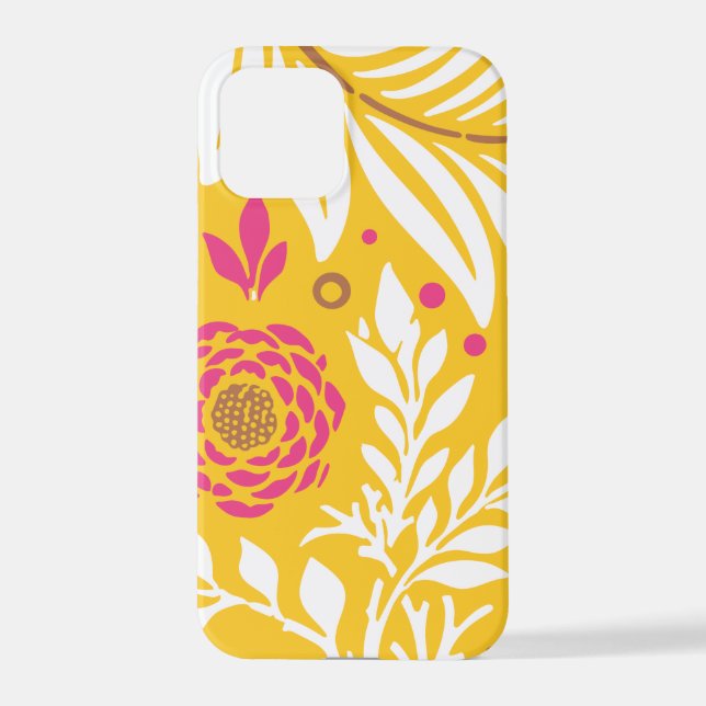 Funda Para iPhone Diseño floral 24 (Reverso )