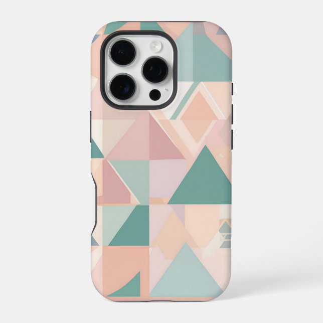 Funda Para iPhone 🔷 "Diseño Geométrico Estético" 🔶 (Reverso )