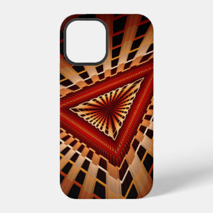 Funda Para iPhone 12 Diseño gráfico fractal moderno de red de fantasía