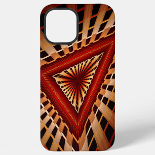 Funda Para iPhone 12 Pro Max Diseño gráfico fractal moderno de red de fantasía 