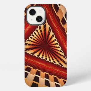 Diseño gráfico fractal moderno de red de fantasía