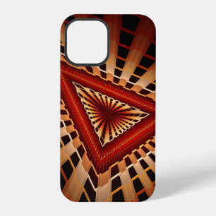 Funda Para iPhone 12 Pro Diseño gráfico moderno de fractal de red de fantas