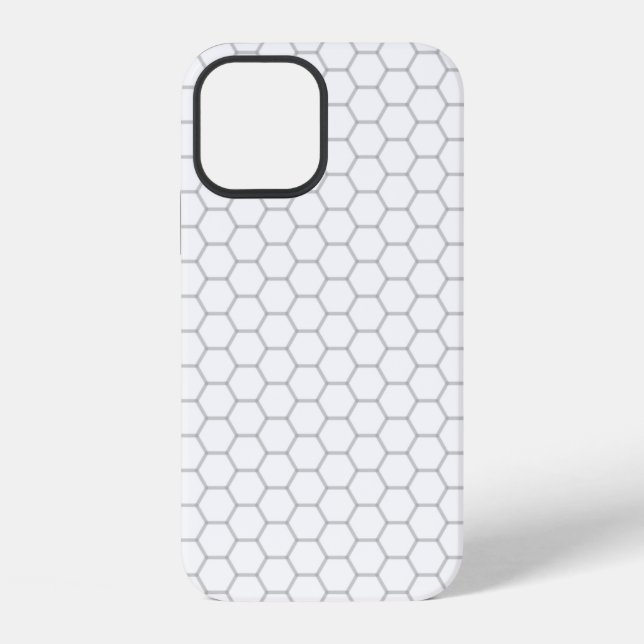 Funda Para iPhone Diseño hexagonal de patrones de honeycomb (Reverso )