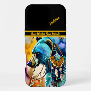 Funda Para iPhone 16 Pro Max Diseño indígena: Flalia artística
