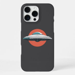 Funda Para iPhone 16 Pro Max Diseño Minimalista de OVNI moderno