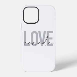 Funda Para iPhone 12 Diseño moderno, urbano, simple y genial. Amo Canad