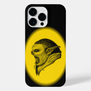 Funda Para iPhone 14 Pro Max Diseño negro y amarillo de Troll