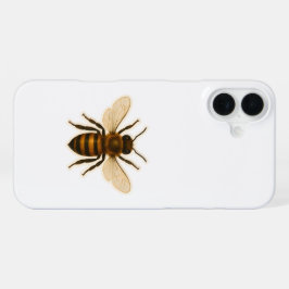 Funda Para iPhone 16 Plus Diseño realista de miel abeja