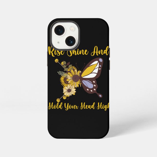 Funda Para iPhone diseño retro boho bebé (Reverso )